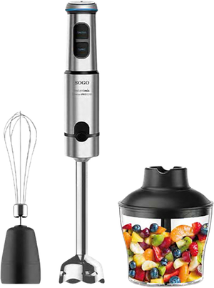 Sogo BAT-SS-14490 stavblender stål 1500 watt