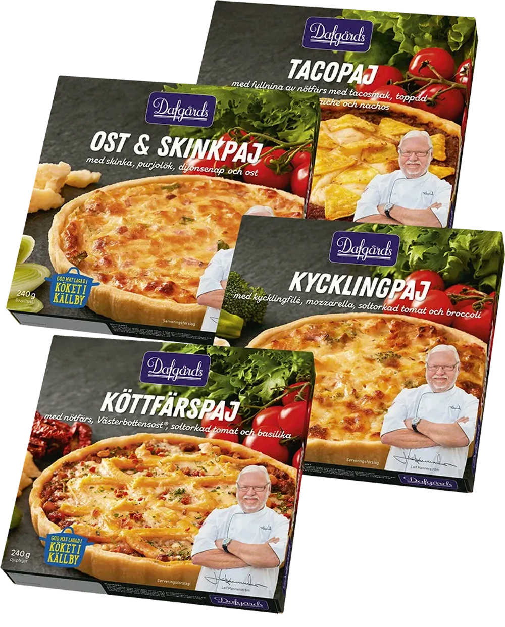 Erbjudanden på Fryst paj (Dafgård) från ICA Maxi Stormarknad för 99 kr