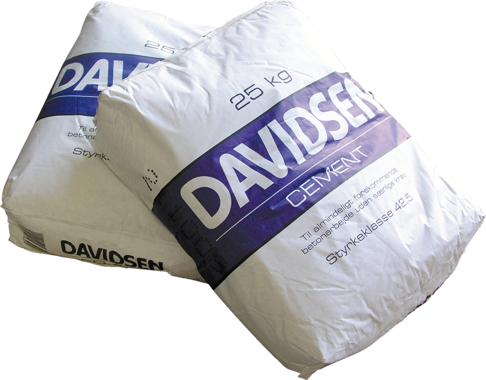 Tilbud på Davidsen cement fra Davidsen til 55 kr.