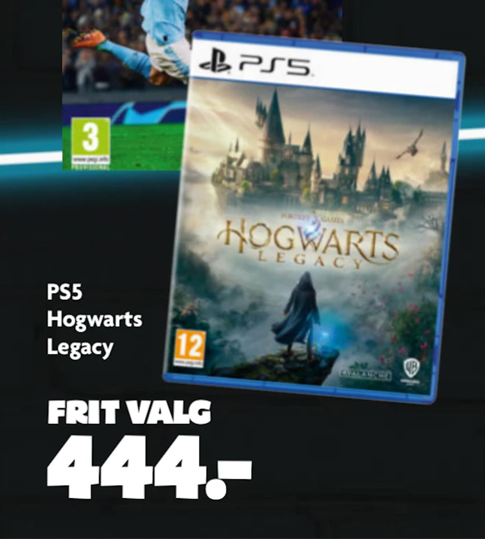 Tilbud på PS5 Hogwarts Legacy fra BR til 444 kr.