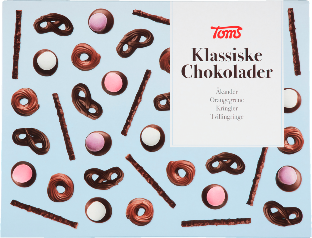 Tilbud på Toms Klassiske Chokolader fra Calle til 50 kr.