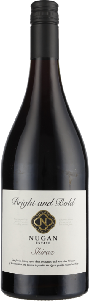 Bright and Bold Shiraz (2021) (Nugan)