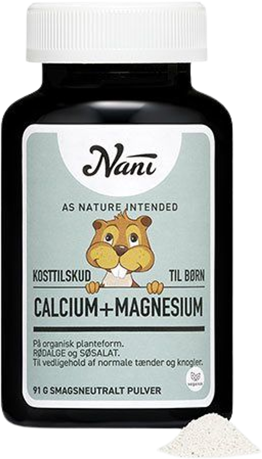 Tilbud på Calcium+Magnesium børn (Nani) fra Helsam til 118 kr.