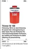 Thinner Nr 100