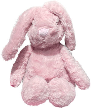 Stor Plysbamse - Pink Kanin (24cm)