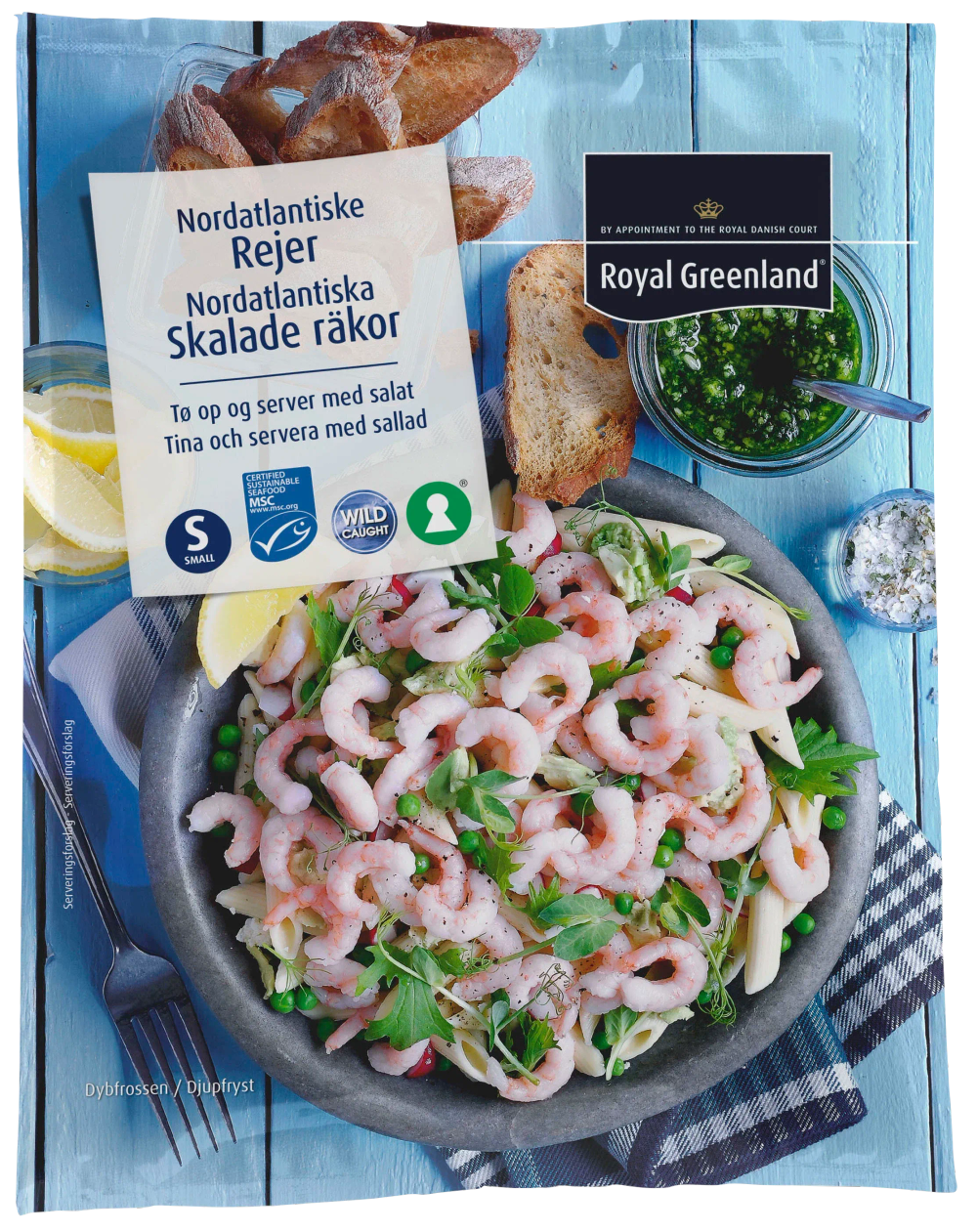 Erbjudanden på Frysta skalade räkor (Royal Greenland) från ICA Maxi Stormarknad för 99 kr