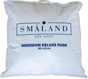 Småland Deluxe Hovedpude M. Andedun Og Fjer 60 Cm 63 Cm