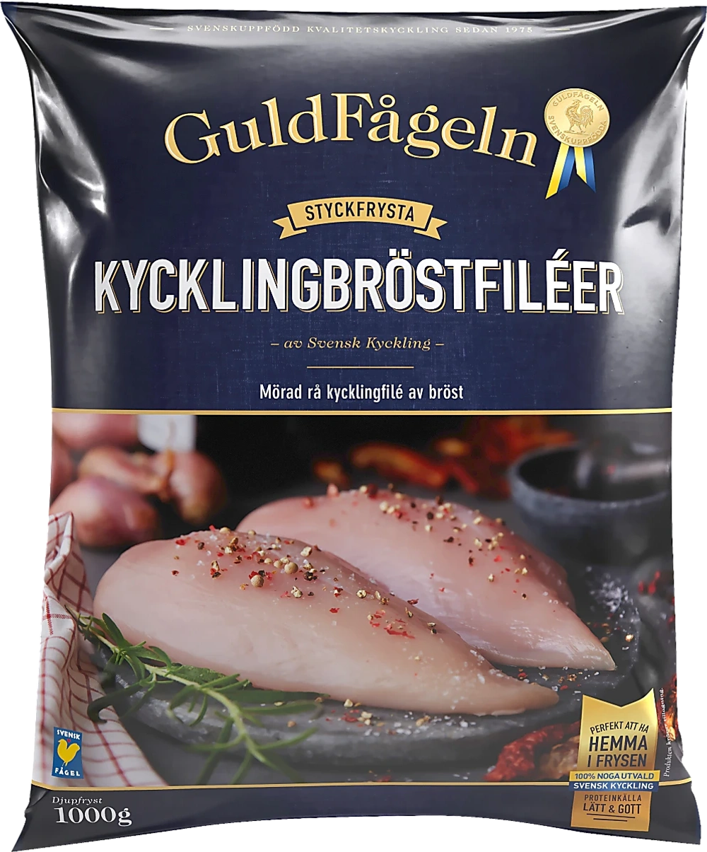 Erbjudanden på Kycklingbröstfiléer (Guldfågeln) från Coop X:-TRA för 89,90 kr