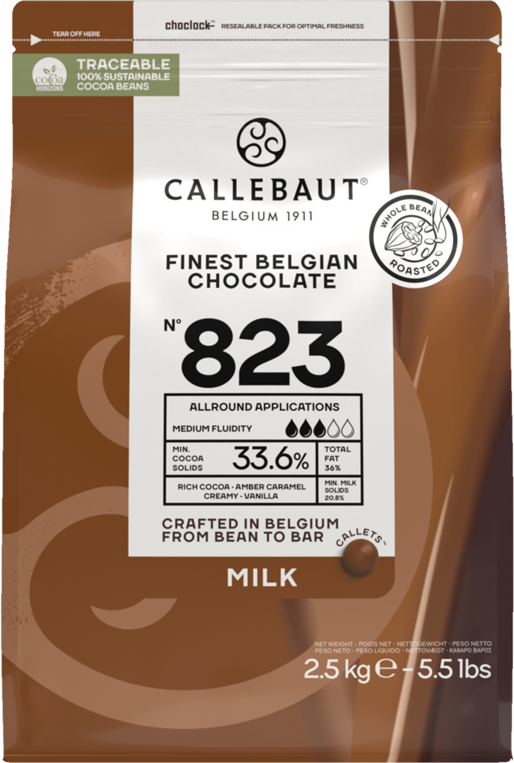 Tilbud på Callebaut Overtræksknapper fra Calle til 379 kr.