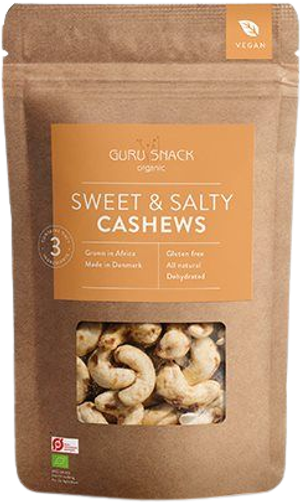 Cashew Sweet & Salty Øko (Guru Snack)