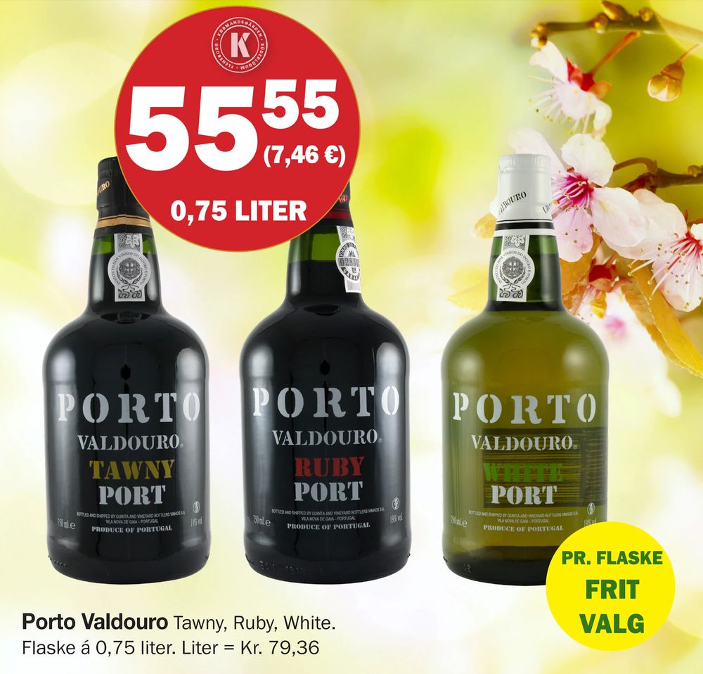 Tilbud på Porto Valdouro fra Købmandsgården til 55,55 kr.