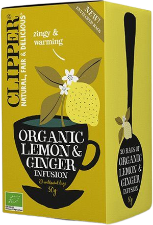 Citron & Ingefær Te Øko (Clipper)