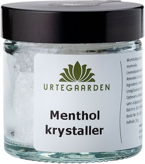 Menthol krystaller (Urtegaarden)