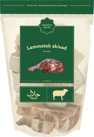 Lammstek skivad fryst (Hacksta Halal)