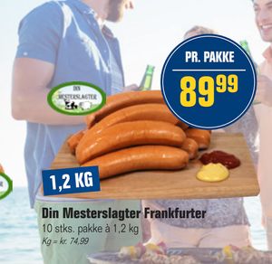 Din Mesterslagter Frankfurter