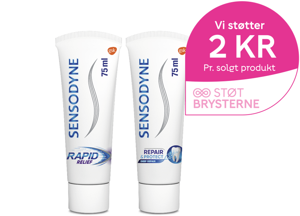 Tilbud på ALT SENSODYNE TANDPASTA (Sensodyne) fra Matas til 31,95 kr.