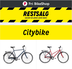 Fri BikeShop Restsalg - september