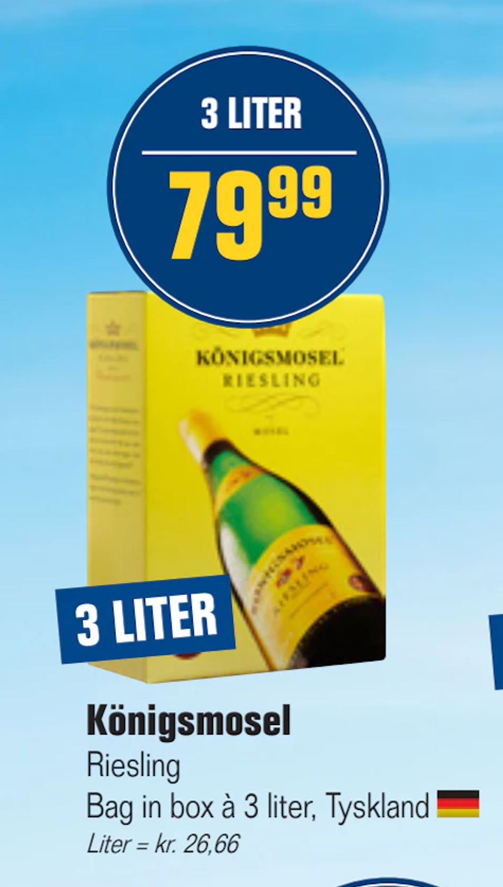 Tilbud på Königsmosel fra Otto Duborg til 79,99 kr.