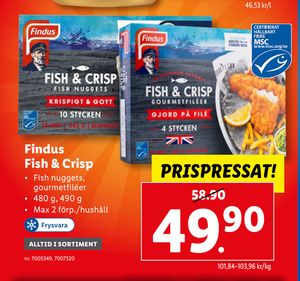 Findus Fish & Crisp