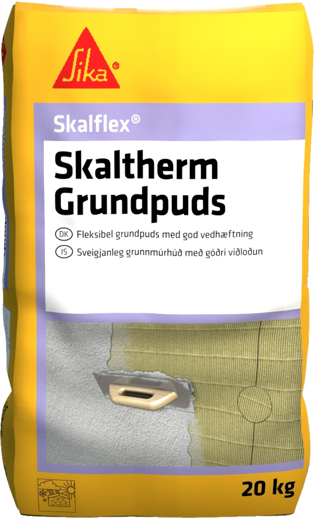 Tilbud på Skaltherm Grundpuds (SIKA Skalflex) fra XL-BYG til 320 kr.