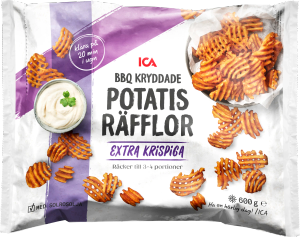 Krispiga potatisräfflor (ICA)