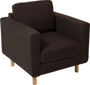 Stapleton loungestol brown (Furniture by Sinnerup)