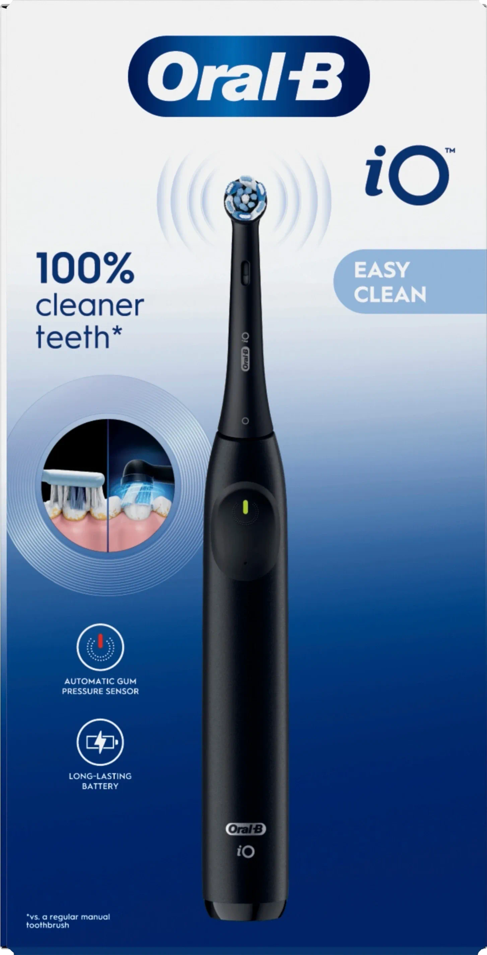 Erbjudanden på Eltandborste iO Easy Clean (Oral-B) från ICA Maxi Stormarknad för 549 kr