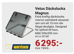 Vetus Däckslucka Magnus
