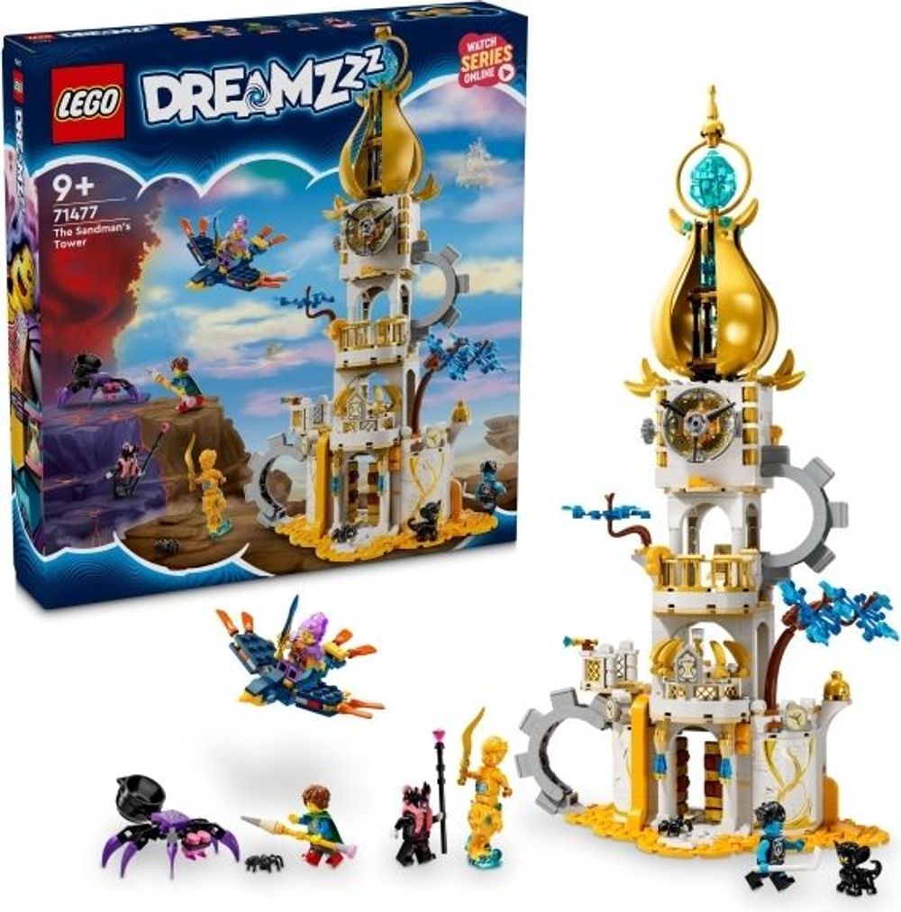 Tilbud på LEGO DREAMZzz 71477 The Sandmans tårn fra ComputerSalg til 560 kr.