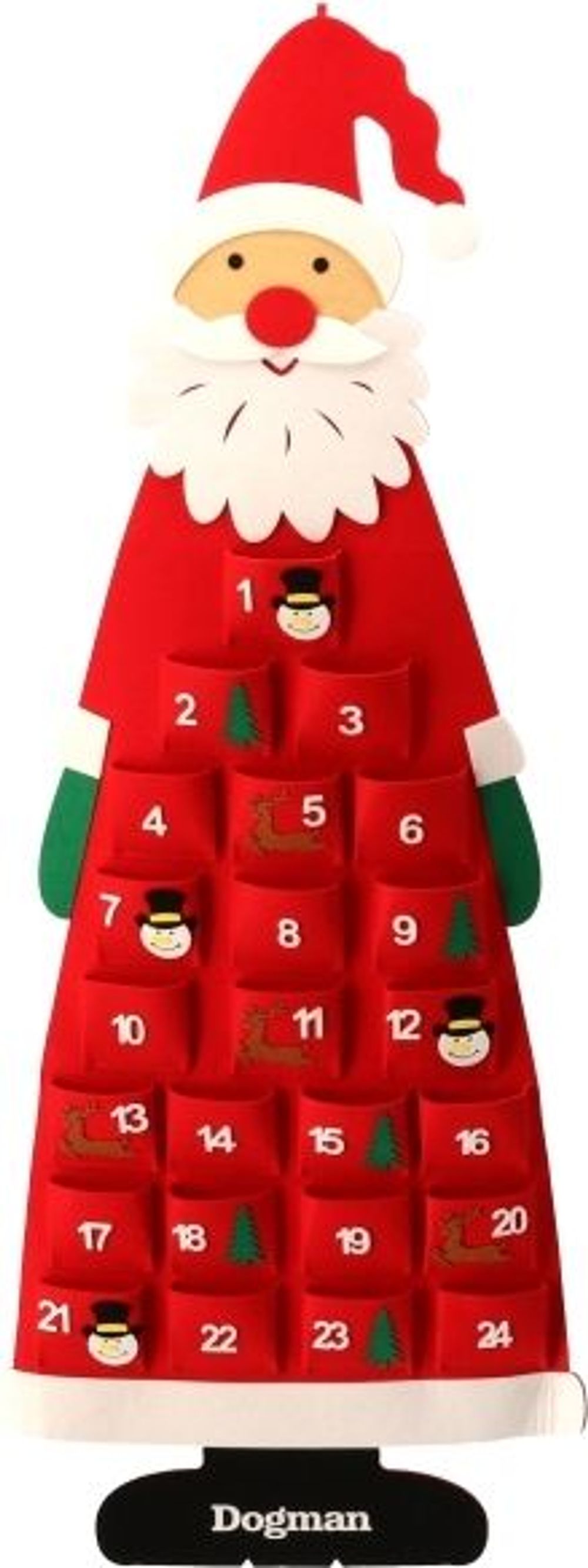 Tilbud på Dogman Adventskalender, Pakkekalender, Tomte fra ComputerSalg til 81,90 kr.