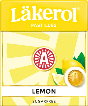 Classic Lemon sockerfri (Läkerol)