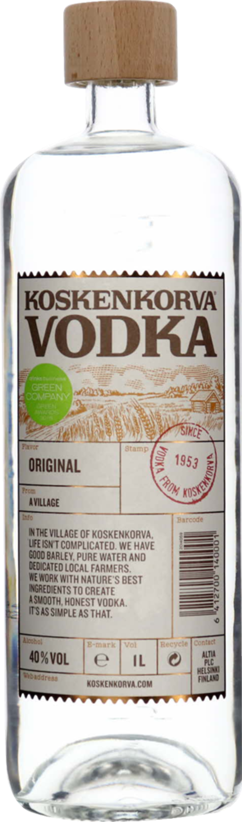 Erbjudanden på Koskenkorva Vodka från Calle för 13,29 €