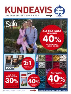 AS Spar Kjøp Kundeavis 28.10-10.11.24