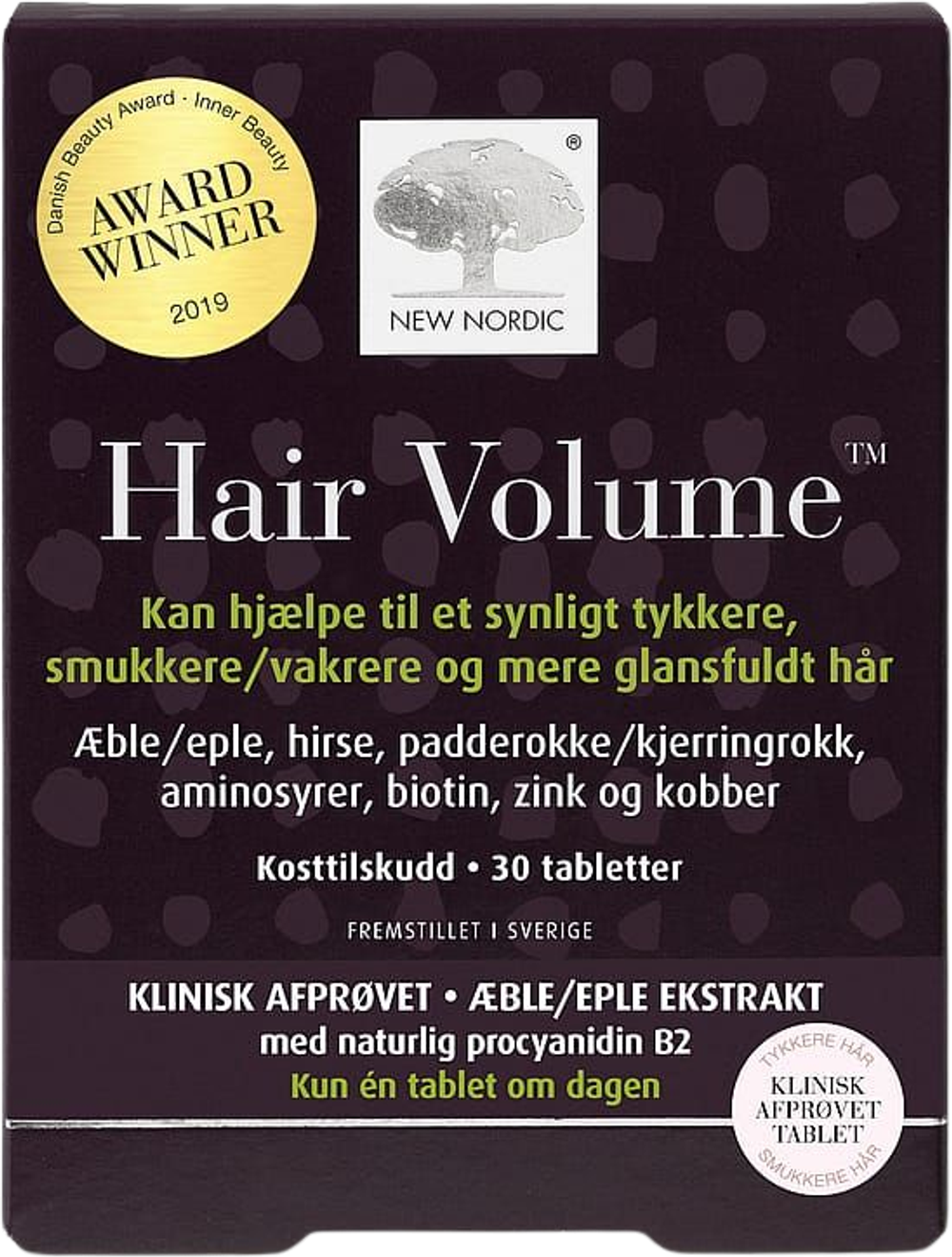 Tilbud på UDVALGT NEW NORDIC HAIR KOSTTILSKUD (New Nordic) fra Matas til 189,95 kr.