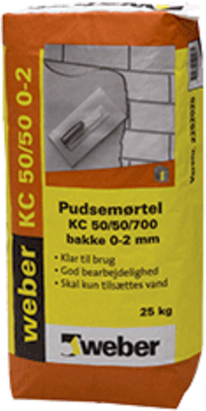 Pudsemørtel - 0-2 mm (Weber)