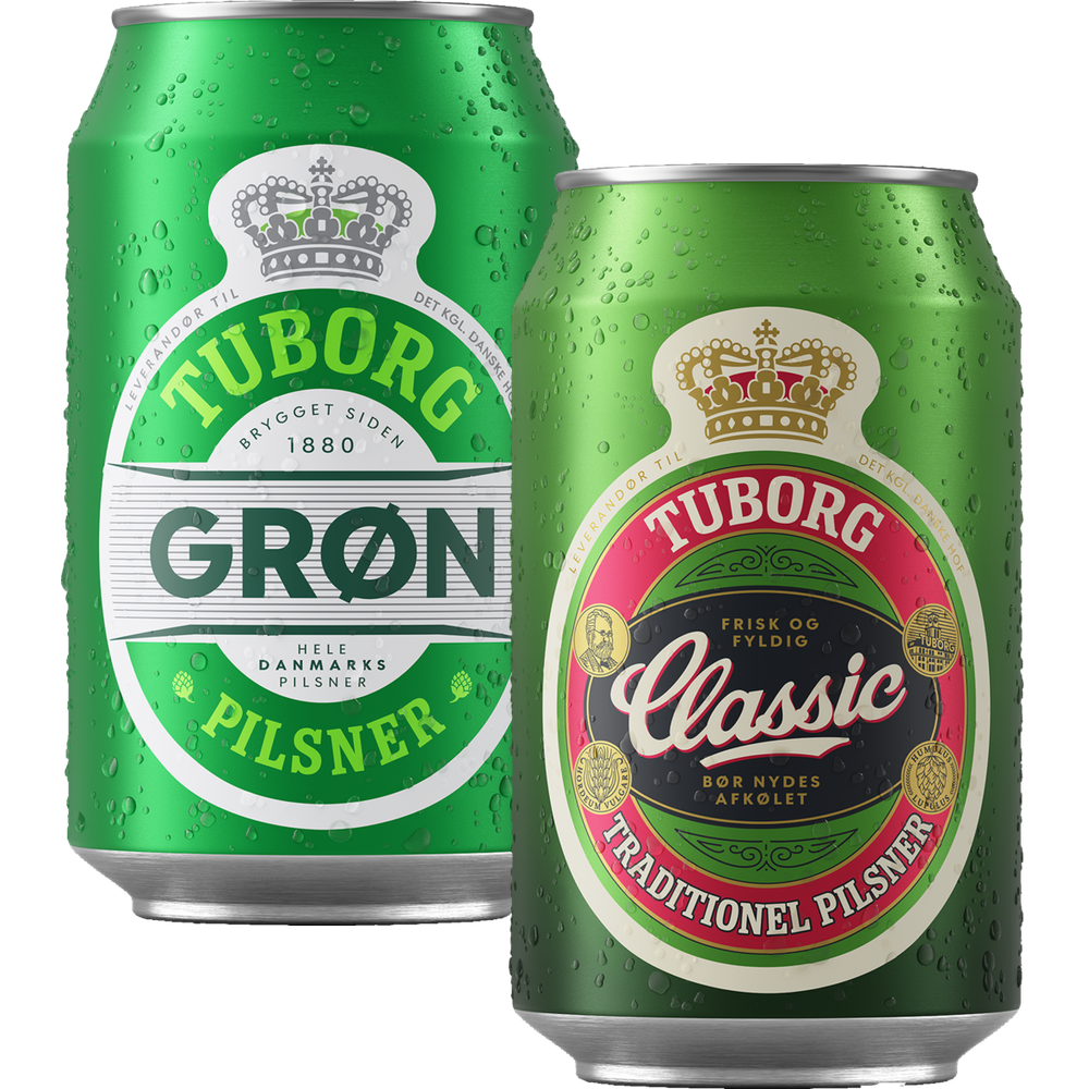 Tilbud på Tuborg Pilsner el. Classic fra Fleggaard til 79 kr.