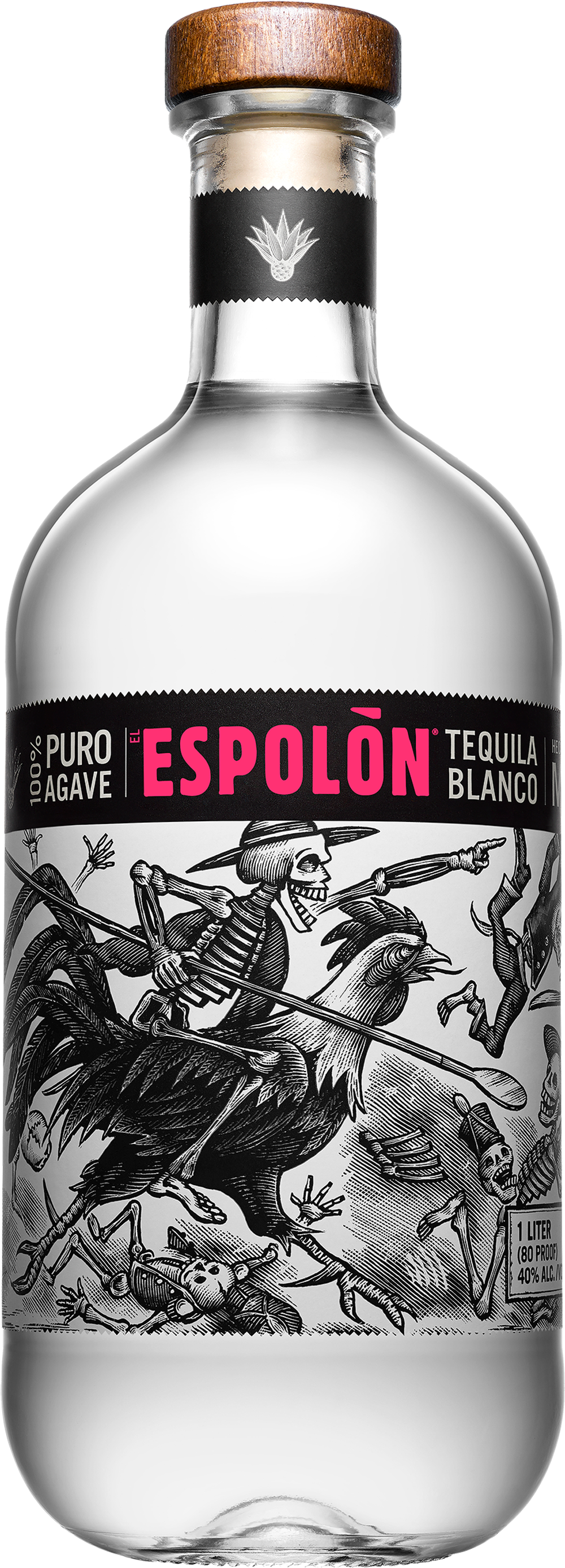 Erbjudanden på Espolon Blanco Tequila från Calle för 36,11 €