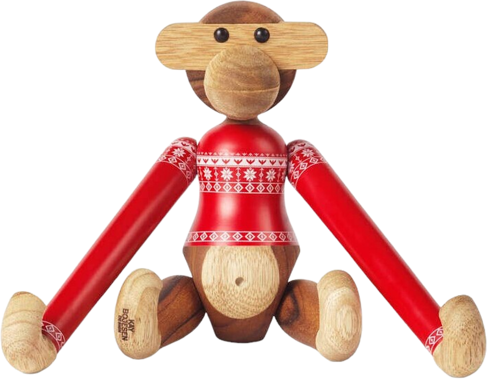 Tilbud på Kay Bojesen Abe Julesweater 2024 Lille 18,5 cm, Teak- og Limbatræ (Kay Bojesen Denmark) fra Hjem.dk til 769 kr.