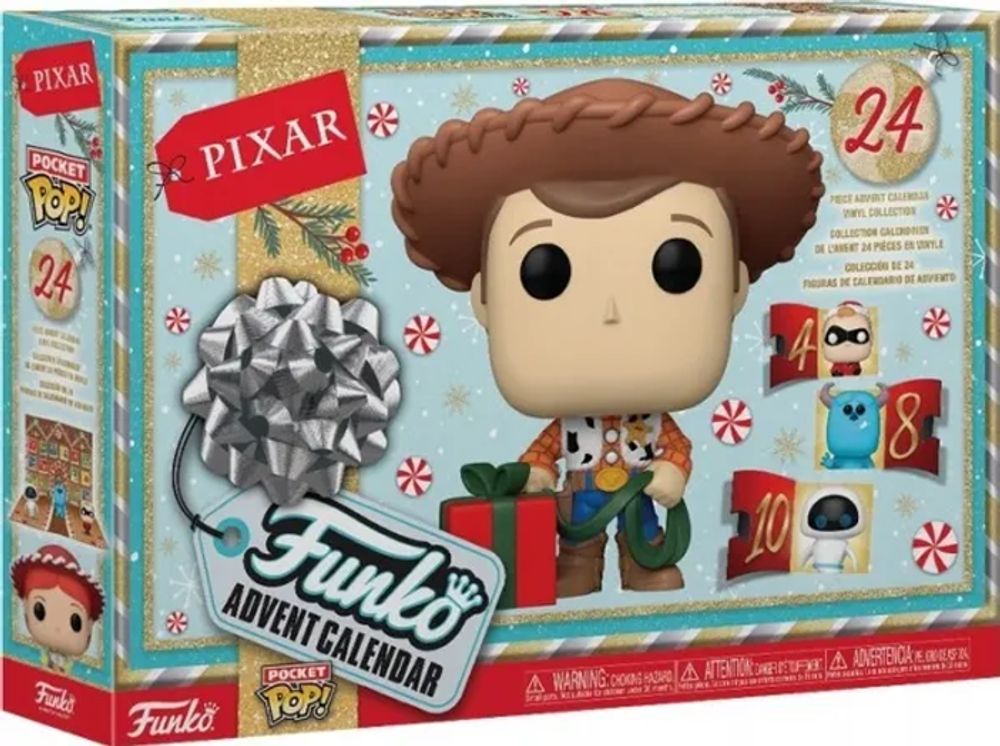 Tilbud på Funko! XMAS-kalender Pixar 2024 fra ComputerSalg til 357 kr.