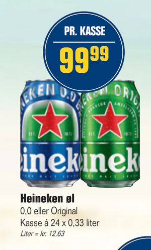 Heineken øl