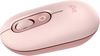 Logitech POP - Mus - brugerdefinerbar emoji - optisk - 4 knapper - trådløs - Bluetooth 5.1 LE - rose