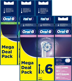 Tandborstrefill 6-pack (Oral-B)