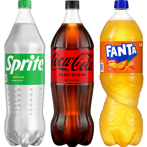 Läsk (Coca-Cola/Fanta/Sprite)