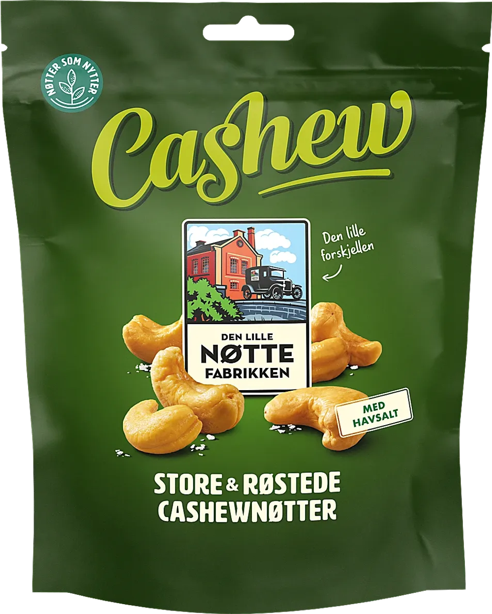 Erbjudanden på Cashewnötter (Den Lille Nöttefabriken) från Coop X:-TRA för 49,90 kr