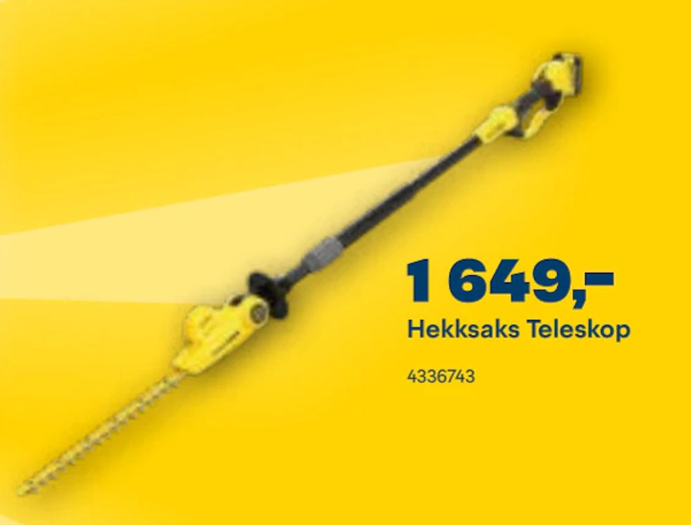 Tilbud på Hekksaks Teleskop fra MAXBO til 1 649 kr