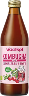 Kombucha Surkirsebær-Mynte Øko (Voelkel)