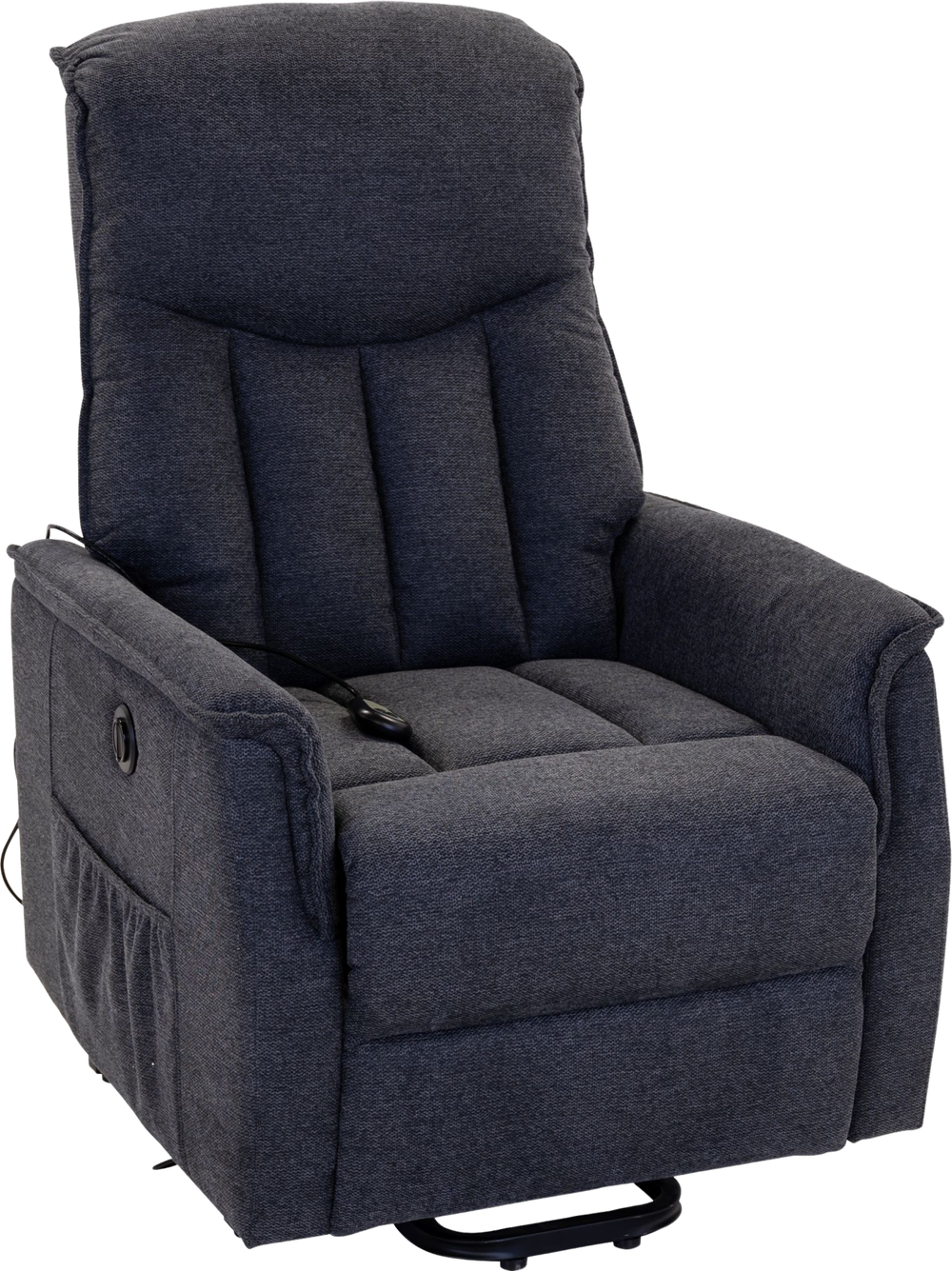 Tilbud på Carø Elbetjent Recliner, Antracit Stof 108 Cm 80 Cm fra My Home Møbler til 2.599 kr.