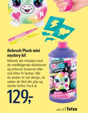 Airbrush Plush mini mystery kit
