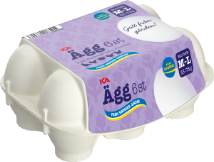 Ägg 6-pack (ICA)