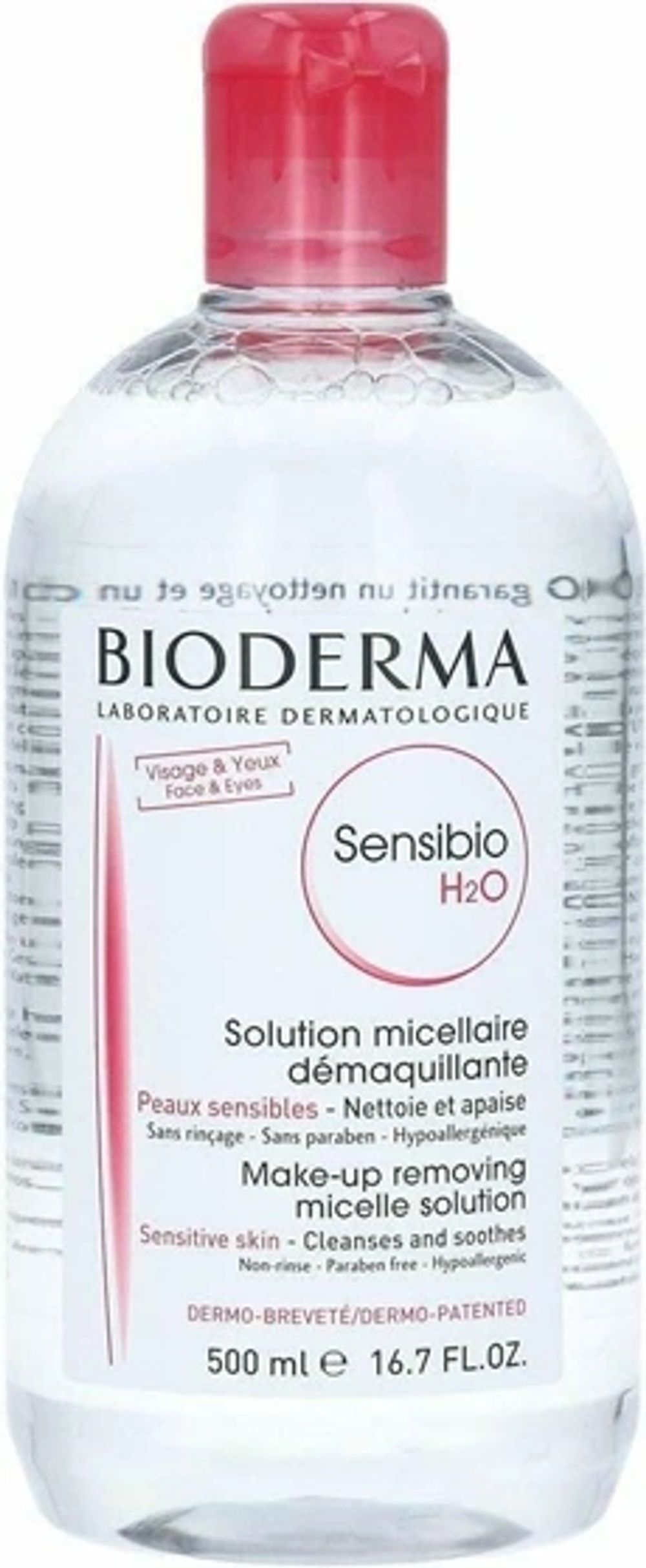 Tilbud på Bioderma Sensibio H2O Solution Micellaire 500 ml fra ComputerSalg til 87 kr.